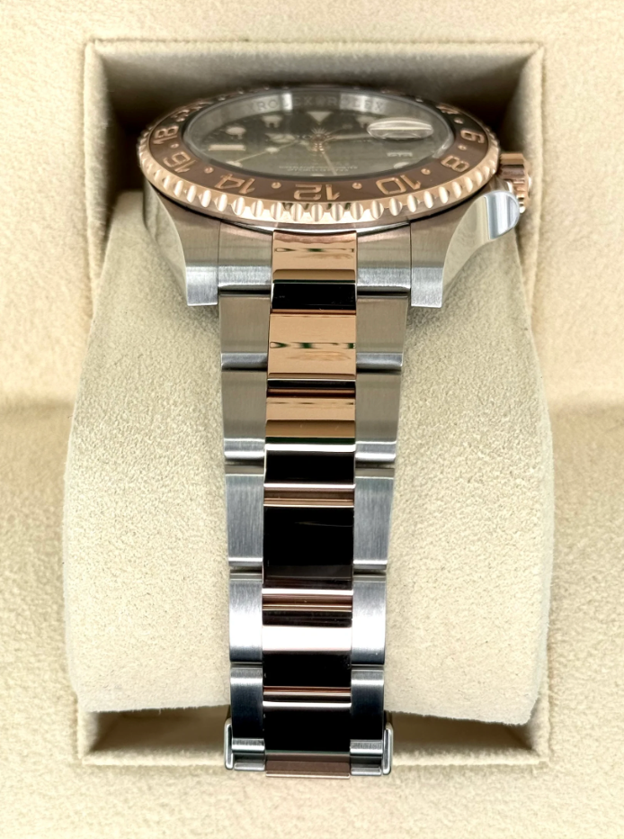 GMT-Master II Assembled (100) "Rootbeer" 40mm 126711CHNR Two-Tone Gold-plated steel