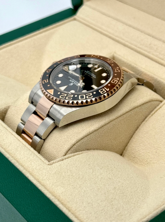 GMT-Master II Assembled (100) "Rootbeer" 40mm 126711CHNR Two-Tone Gold-plated steel