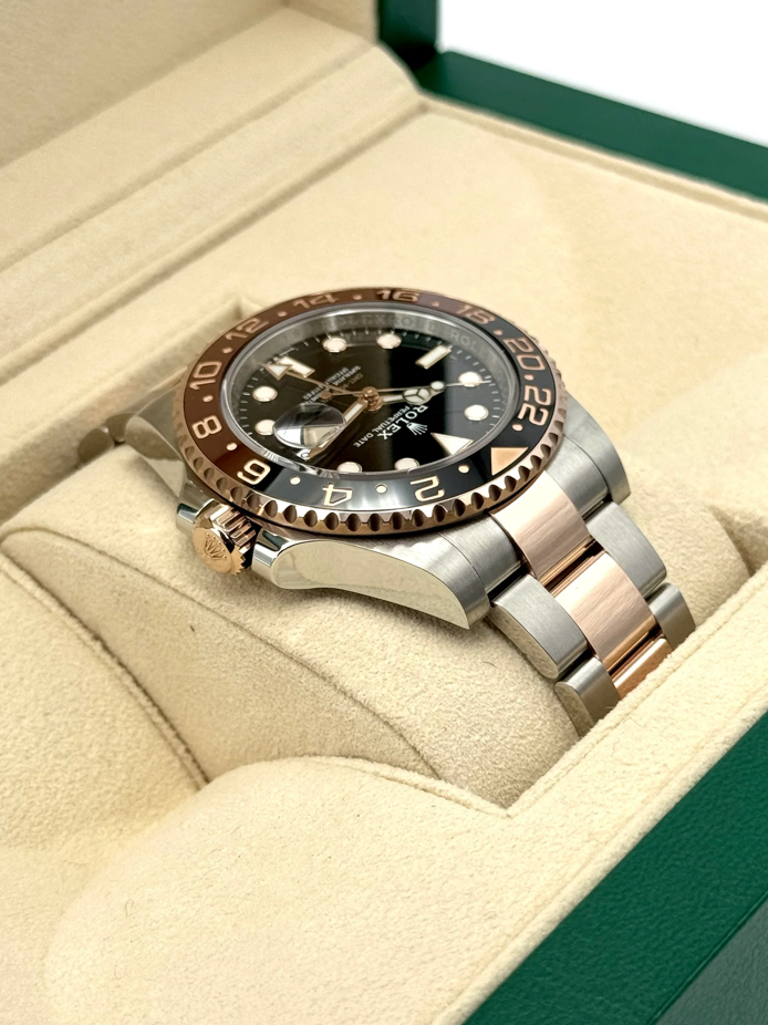 GMT-Master II Assembled (100) "Rootbeer" 40mm 126711CHNR Two-Tone Gold-plated steel