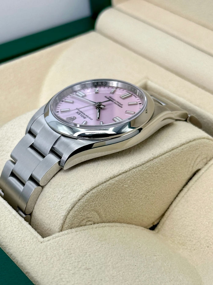 Oyster Perpetual Assembled (100) 36mm 126000 Candy Pink Dial