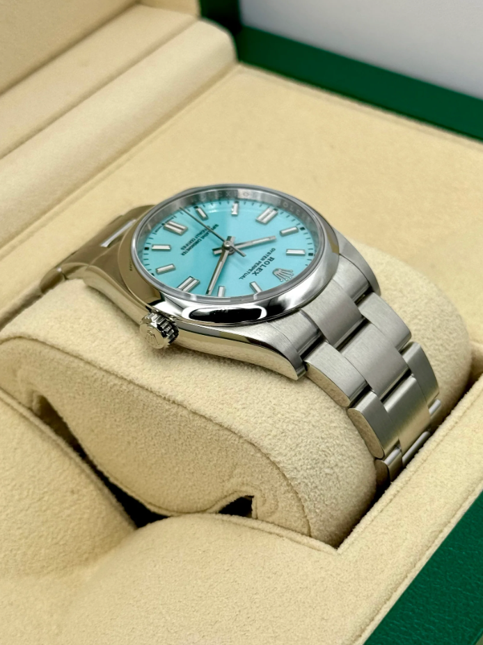 Oyster Perpetual Assembled (100) 36mm 126000 Tiffany Blue Dial