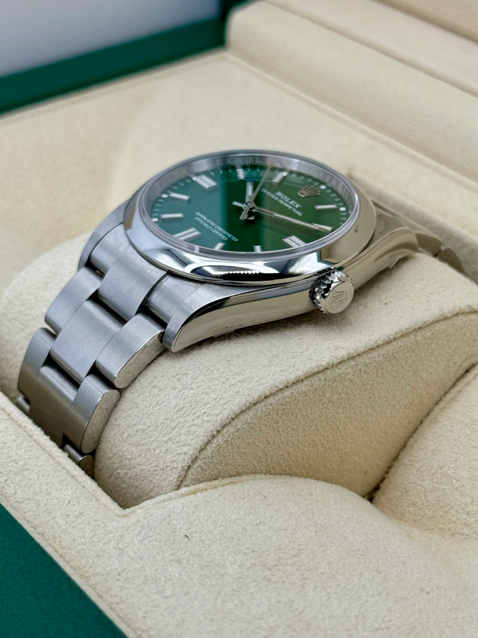 Oyster Perpetual Assembled (100) 36mm 126000 Green Dial