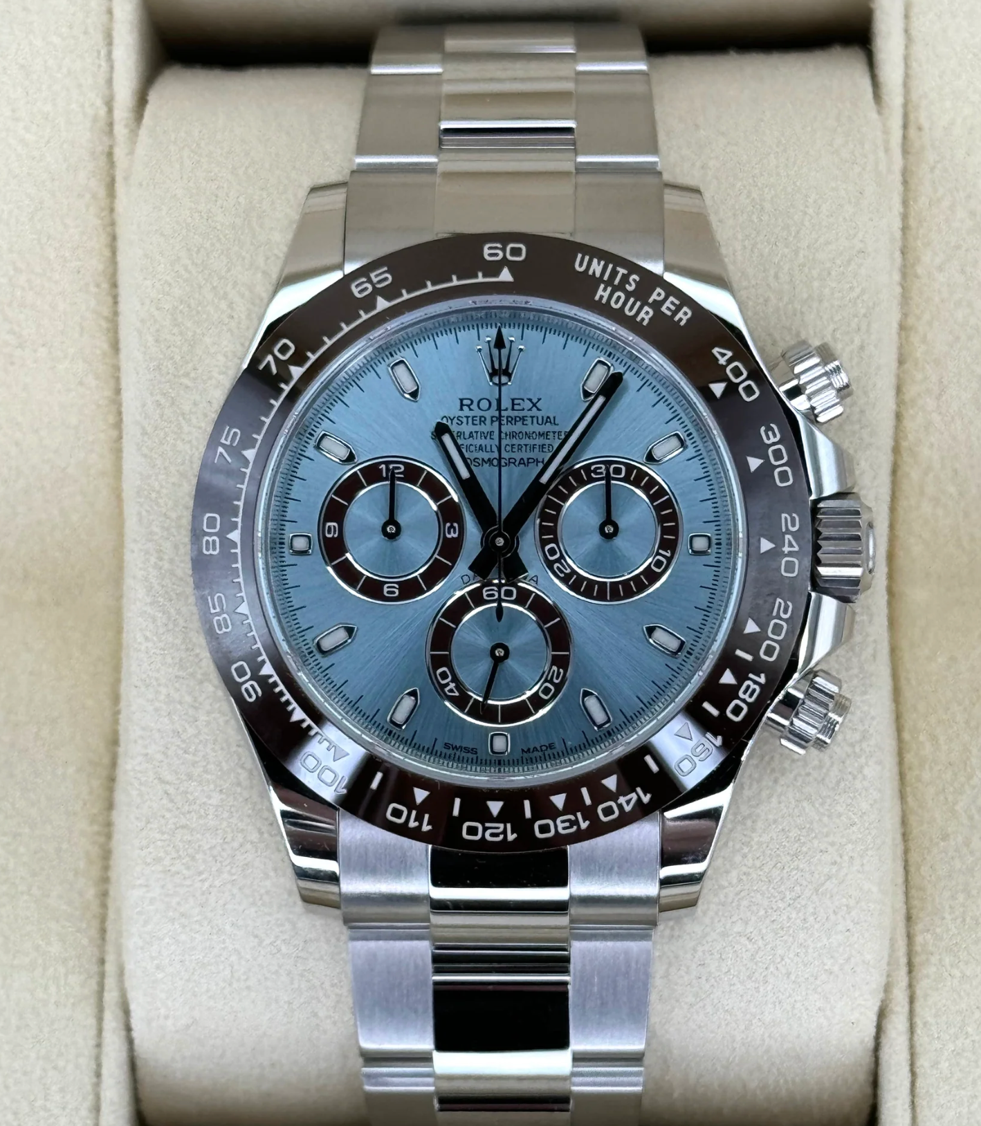 Daytona Assembled (100) 116506 steel Ice Blue Dial