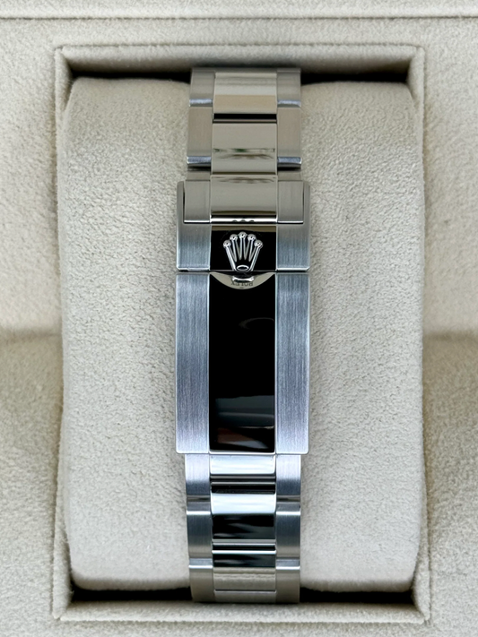 Daytona Assemblato (100) 116506 acciaio Ice Baguette quadrante blu