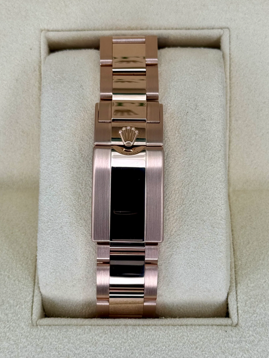 Daytona Assemblato (100) 40mm116505 Acciaio placcato oro rosa Quadrante nero