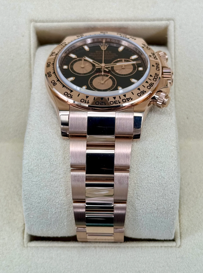 Daytona Assembled (100) 40mm116505 Rose Gold-plated steel Black Dial