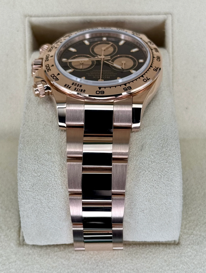 Daytona Assembled (100) 40mm116505 Rose Gold-plated steel Black Dial