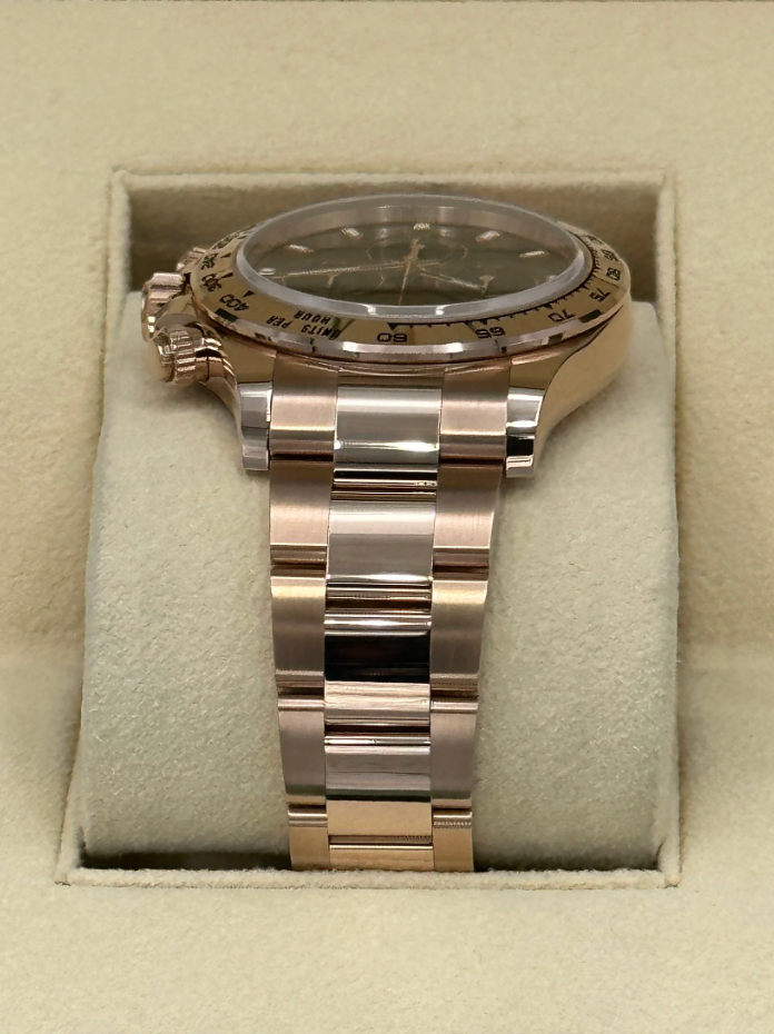 Daytona Assembled (100) NEW 2023 40mm 116505 Rose Gold Chocolate Dial