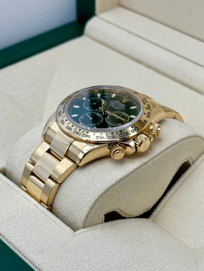 Daytona Assembled (100) 2020 "John Mayer" 40mm 116508 Yellow Gold Green Dial