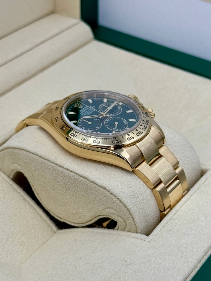 Daytona Assembled (100) 2020 "John Mayer" 40mm 116508 Yellow Gold Green Dial