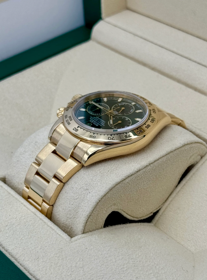 Daytona Assembled (100) 2020 "John Mayer" 40mm 116508 Yellow Gold Green Dial