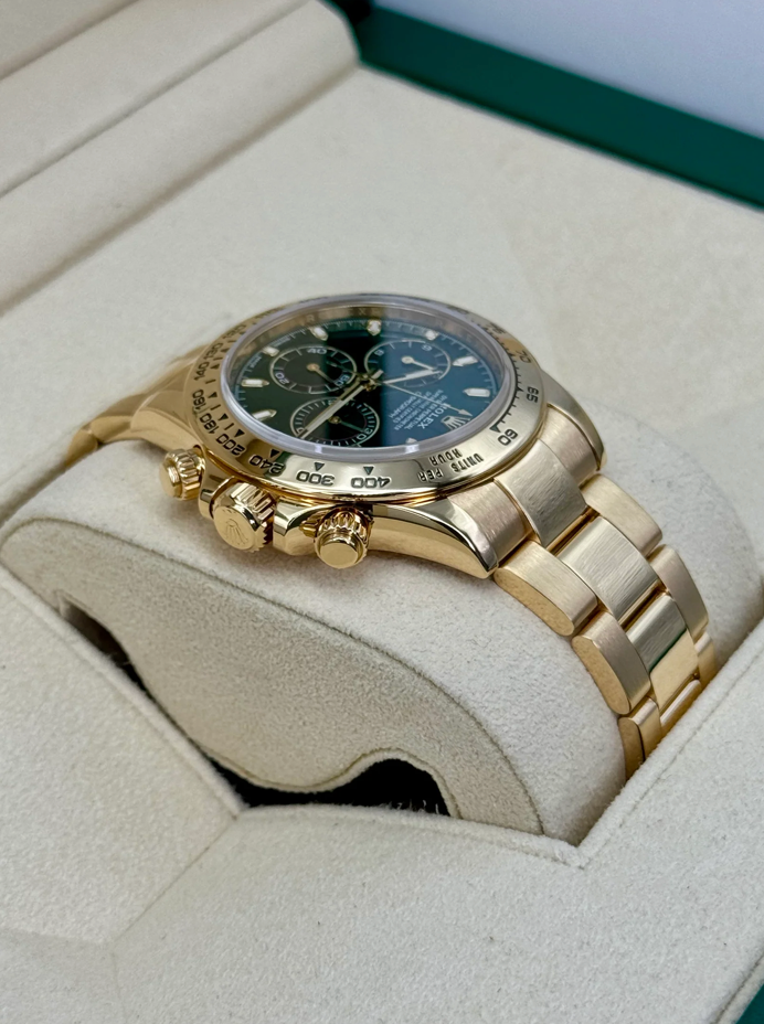 Daytona Assembled (100) 2020 "John Mayer" 40mm 116508 Yellow Gold Green Dial