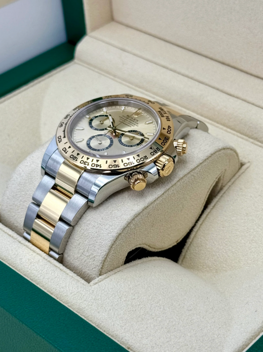 Daytona Assemblé (100) 40 mm 126503 Cadran Champagne Bicolore 