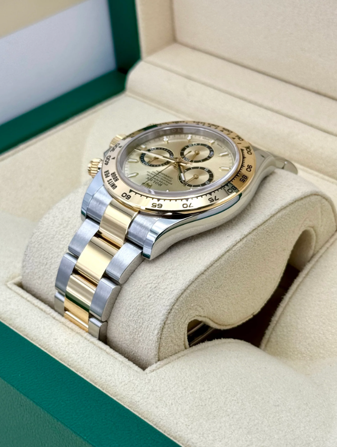 Daytona Assembled (100) 40mm 126503 Two-Tone Champagne Dial