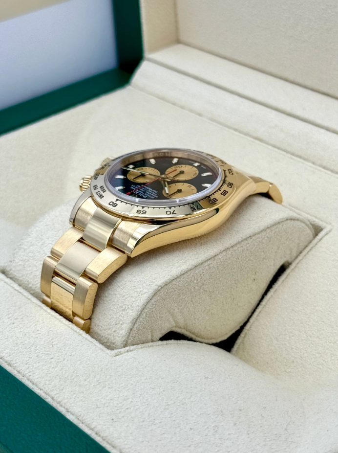 Daytona Assembled (100) "Paul Newman" 40mm 116508 Yellow Gold Black Dial