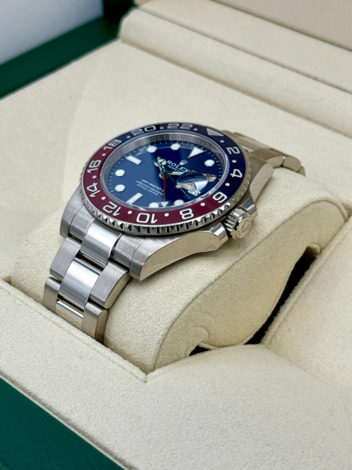 GMT-Master II Assembled (100) "Pepsi" Blue Dial  40mm 126710BLRO Oyster