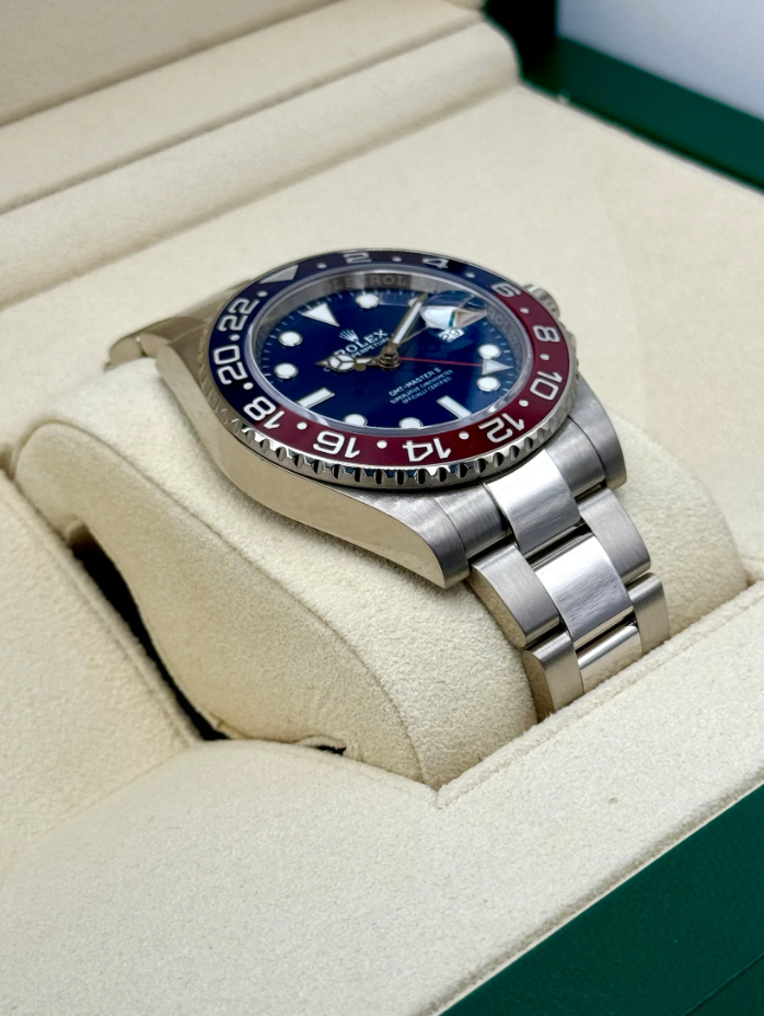 GMT-Master II Assembled (100) "Pepsi" Blue Dial  40mm 126710BLRO Oyster