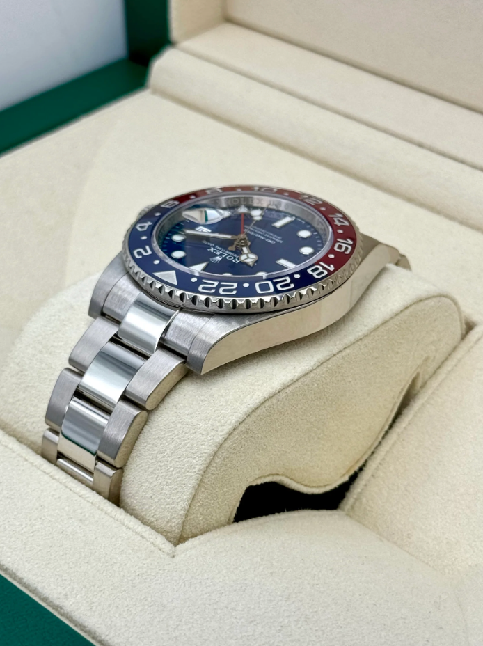 GMT-Master II Assembled (100) "Pepsi" Blue Dial  40mm 126710BLRO Oyster