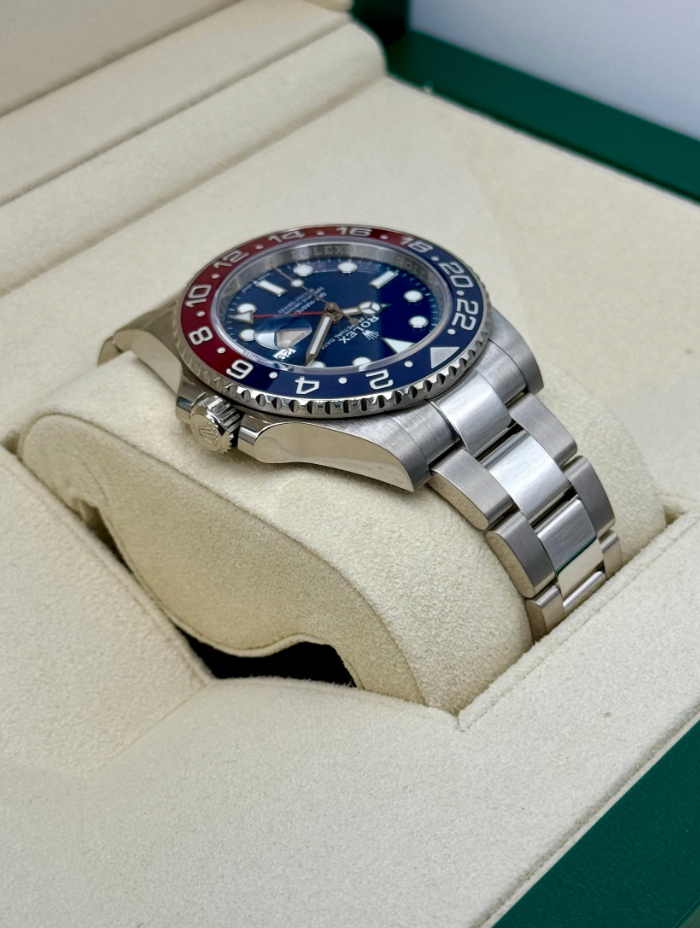 GMT-Master II Assembled (100) "Pepsi" Blue Dial  40mm 126710BLRO Oyster