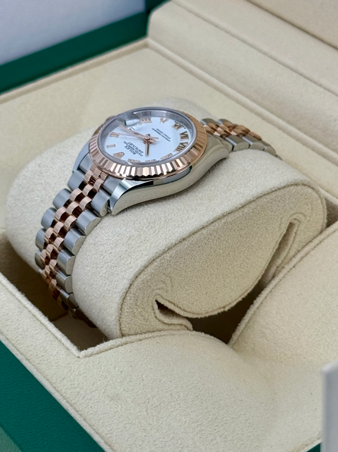 Datejust Assembled (80) NEW 2024 Lady-Datejust 28mm 279171 Jubilee White Dial