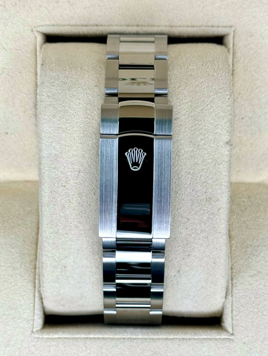 Datejust Geassembleerd (100) 2020 41mm 126300 Roestvrij Staal Oyster Zwarte Wijzerplaat