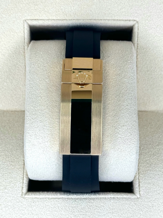 NEW 2024 Daytona Assembled 40mm 126518LN Yellow Gold-plated Oysterflex Black Dial