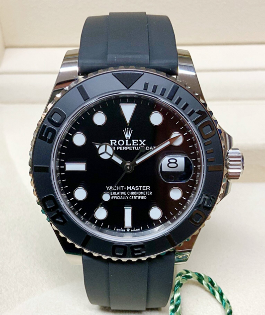 Yacht-Master Assembled 80%42 ref. 226659 White Gold oysterflex