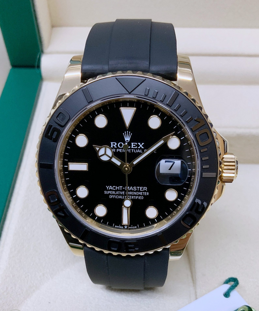 Yacht-Master Assembled 80%42 ref. 226659 226658 Yellow Gold oysterflex
