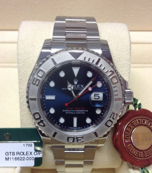 Yacht-Master Assembled 80% 116622 Blue Dial
