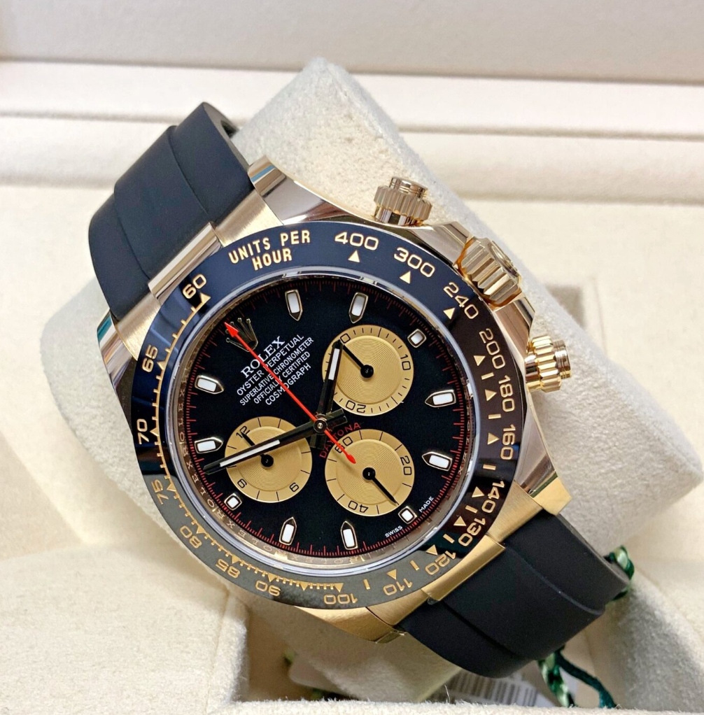 Daytona Assembled 80% oysterflex 116518LN newman dial