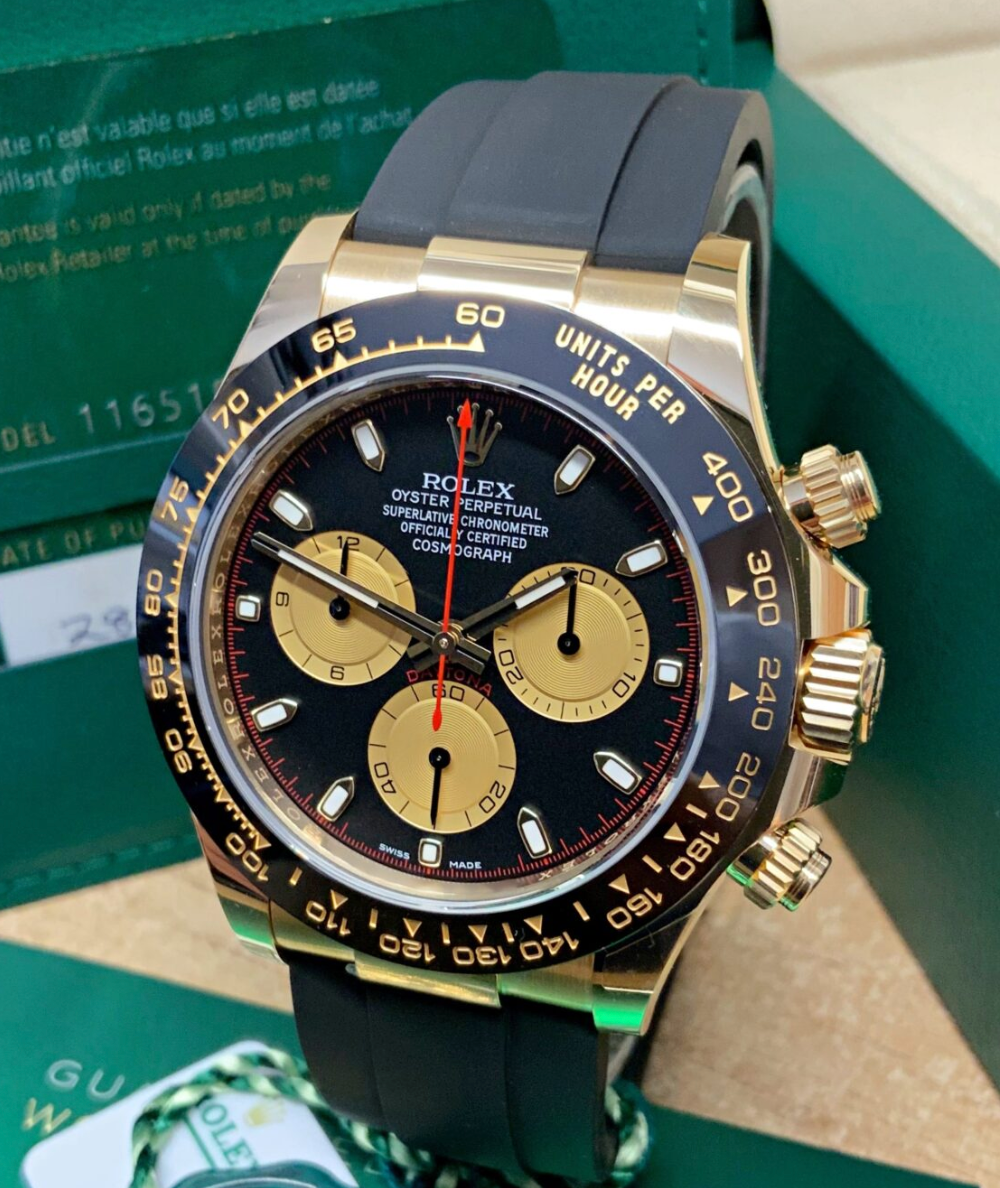 Daytona Assembled 80% oysterflex 116518LN newman dial
