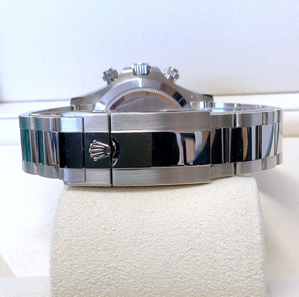 Daytona Assembled 80% 116509 white gold black diamond dial