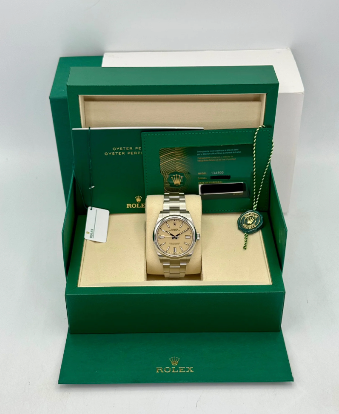 NEW 2025 Oyster Perpetual Assembled (100) 41mm 134300 Beige Dial