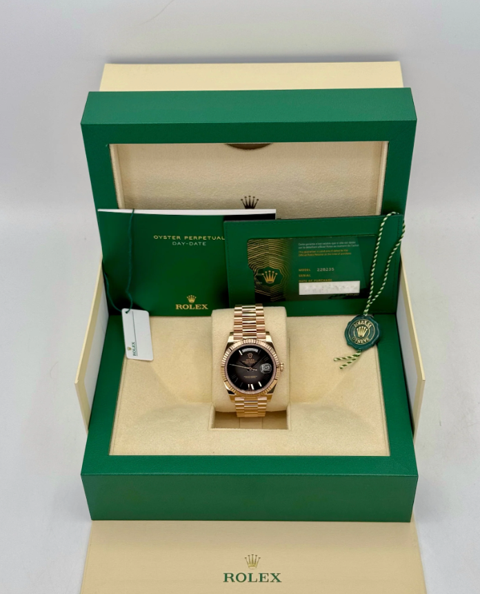 Day-Date Assembled 40mm 228235 Presidential Slate Ombre Dial