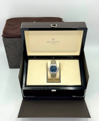 NEW 2025 PP Nautilus Assembled 100% 35.2mm 7118/1200A-001 Stainless Steel Blue Dial