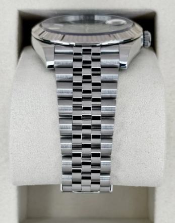 NY 2026 Datejust Samlet (100) 41mm 126334 Rustfrit Stål Jubilee Grøn Ombre Skive