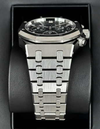 NY 2026 AP Samlet 100% Royal Oak Chronograph 41mm 26240ST Blå Skive