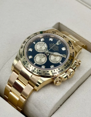 New 2026 Daytona Assembled (100) 40mm 126508 18K Yellow Gold Black Diamond Dial