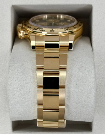 New 2026 Daytona Assembled (100) 40mm 126508 18K Yellow Gold Black Diamond Dial