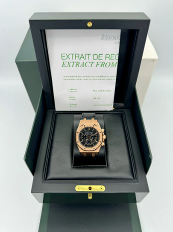 AP Geassembleerde 100% Royal Oak Chronograaf 41mm 26320OR