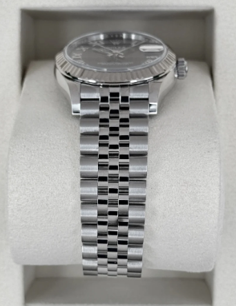 NUOVO 2026 Lady Datejust Assemblato (80) 31mm 278274 Acciaio Inossidabile Cinturino Jubilee Quadrante Grigio