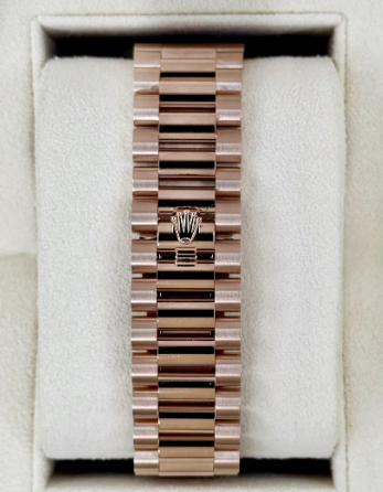 Day-Date Assemblato 40mm 228345RBR Oro Rosa Quadrante Bianco