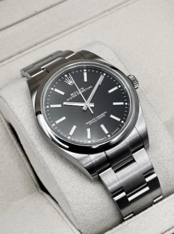 Oyster Perpetual Assembled (100) 39mm 114300 Stainless Steel Black Dial