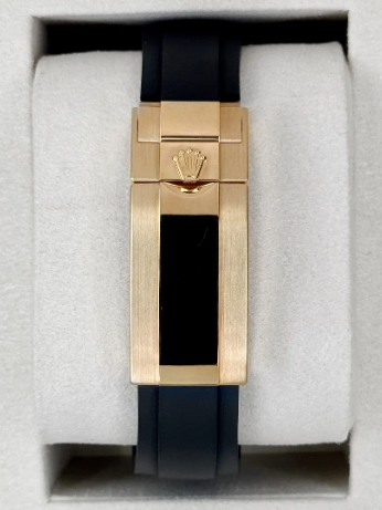 Daytona assemblato 40mm 126518LN quadrante meteorite giallo placcato Oysterflex