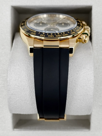 Daytona assemblée 40mm 126518LN cadran météorite plaqué jaune Oysterflex