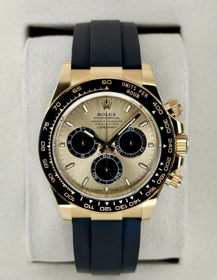 Daytona 2026 assemblée 40 mm 126518LN en or jaune, cadran champagne Pikachu