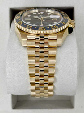NOUVELLE GMT-Master II 2025 assemblée (100) 40 mm 126718GRNR cadran Jubilee en fer tigré