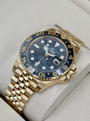 NOUVELLE GMT-Master II 2025 assemblée (100) 40 mm 126718GRNR cadran Jubilee en fer tigré
