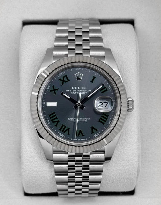 Datejust Assembled (100) 41mm 126334 Jubilee Wimbledon Dial