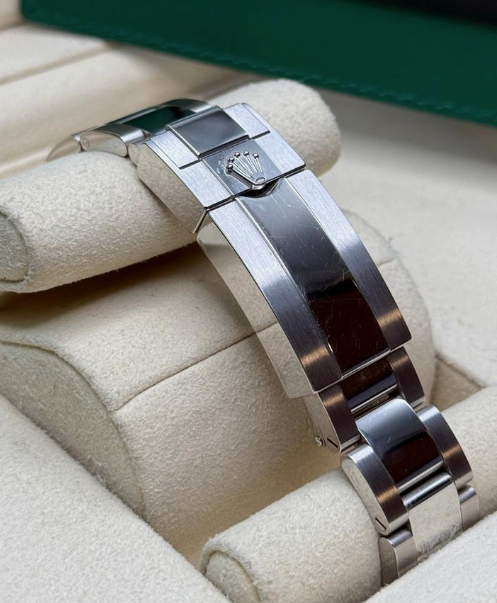 Yacht-Master montiert (100) 37mm 268622 Edelstahl Rhodium-Zifferblatt